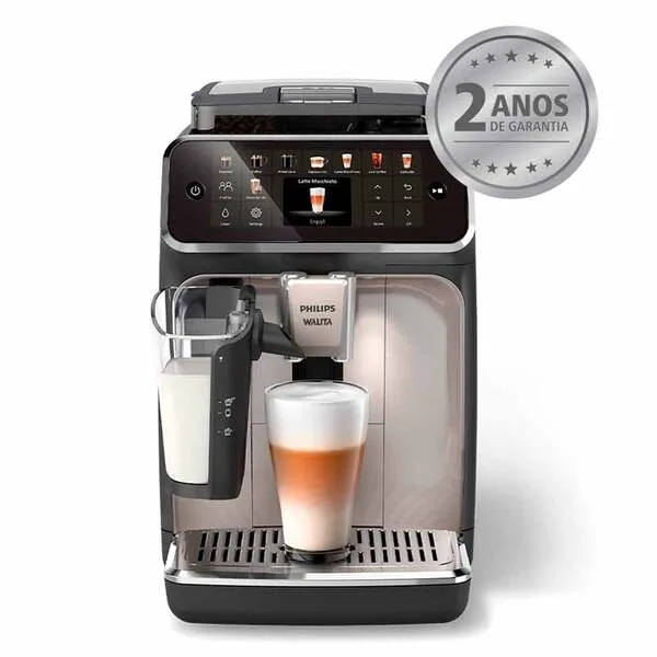 Cafeteira Espresso Superautomática Lattego Preta E Cromada Com 20 Tipos De Bebidas - Ep5547, imagem 1 de 9