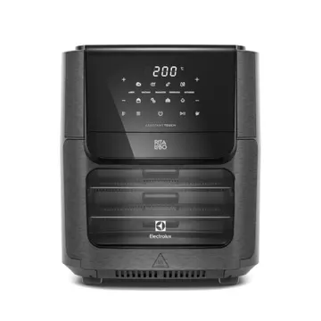 Fritadeira AirFryer Oven Electrolux Digital 12L Experience por Rita Lobo EAF90 Grafite 127V