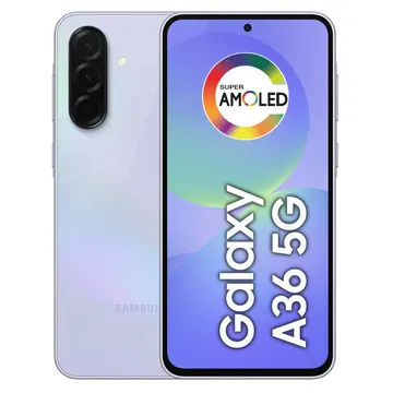 Smartphone Samsung Galaxy A36 128GB 6GB RAM 5G Violeta Tela 6,7"