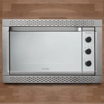 Forno Elétrico De Embutir Mueller Decorato Inox 44l
