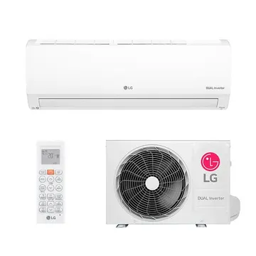 Ar Condicionado Split Hi Wall Inverter R-32 Lg Dual Inverter Voice + IA 9.000 Btus Quente/frio 220v Monofásico