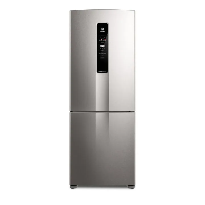 Geladeira Electrolux Frost Free 490L Efficient com AutoSense Inverse Inox Look IB7S, imagem 1 de 9