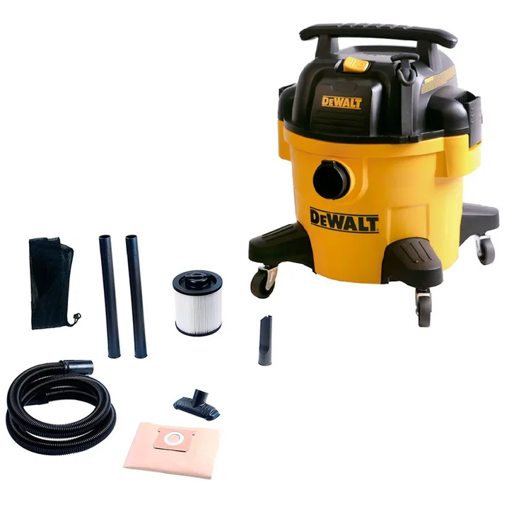 Aspirador de Pó e Agua 22L 1100W 220V DEWALT-DWV106-B2, imagem 1 de 7