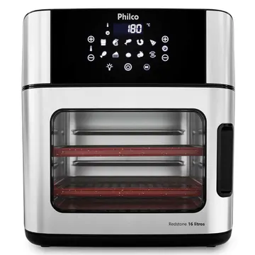 Air Fryer Forno Oven Philco 16L 4 em 1 Painel Digital PAF16A 220V Air Fryer Philco 16L 4 em 1 Painel Digital PAF16A 220V