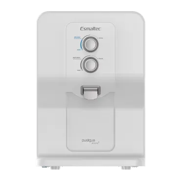 Purificador de Água Esmaltec Gelada e Natural com Compressor ACQUA7 Branco 127V (110V)