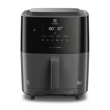 Air Fryer Electrolux Por Rita Lobo 7l Digital Cinza Expert C/ Vapor E Autolimpeza 1700w (eaf180) 127v