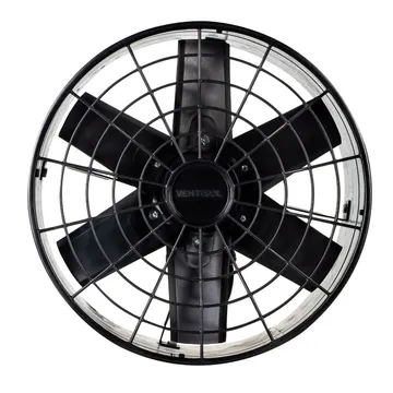 Ventilador Axial Exaustor Pesado Industrial 400mm 220/380V Trifásico VENTISOL-12236