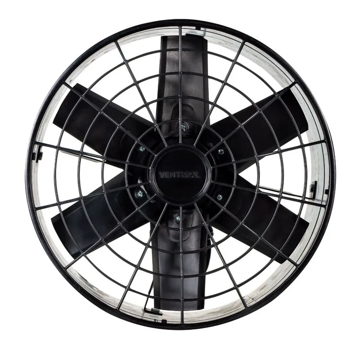 Ventilador Axial Exaustor Pesado Industrial 400mm 220/380V Trifásico VENTISOL-12236, imagem 1 de 5