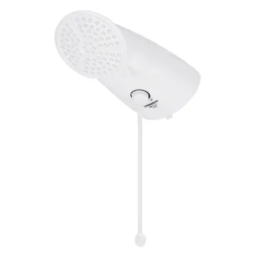 Chuveiro Elétrico Eletrônico 127V (110V) 5500w Branco Redondo Top Jet Lorenzetti