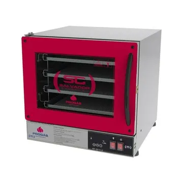 Forno Turbo Elétrico Fast Oven Prp-004 Plus Vermelho - Progas Digital 127v