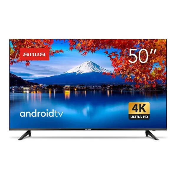 Smart Tv Android D-led 4k 50 Pol 3 Hdmi 2 Usb Wi-fi Bl-02 Aiwa, imagem 1 de 10