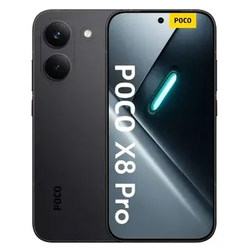 Smartphone Xiaomi Poco X8 Pro 5G 12GB RAM 512GB Preto Tela AMOLED 1,5K 6,59" 120Hz Câmera 50MP OIS 6500mAh - Preto