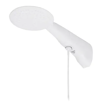 Chuveiro Elétrico Eletrônico 127V (110V) 5500w Branco Redondo com Pressurizador Advanced Lorenzetti