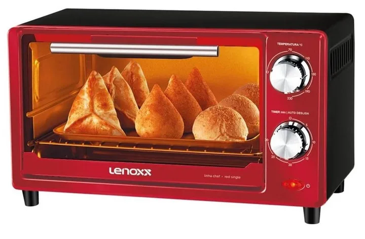 Forno Eletrico Lenoxx 9l Redlux 650w, imagem 1 de 3