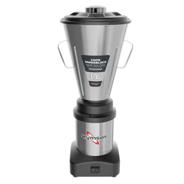 Liquidificador Comercial Monobloco Copo Inox 6 Litros 665W Bivolt SKYMSEN-70981.6