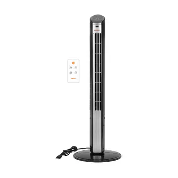 Ventilador Torre Spirit 90cm 127V (110V) Preto e Prata Maxximos Ellegant TS900