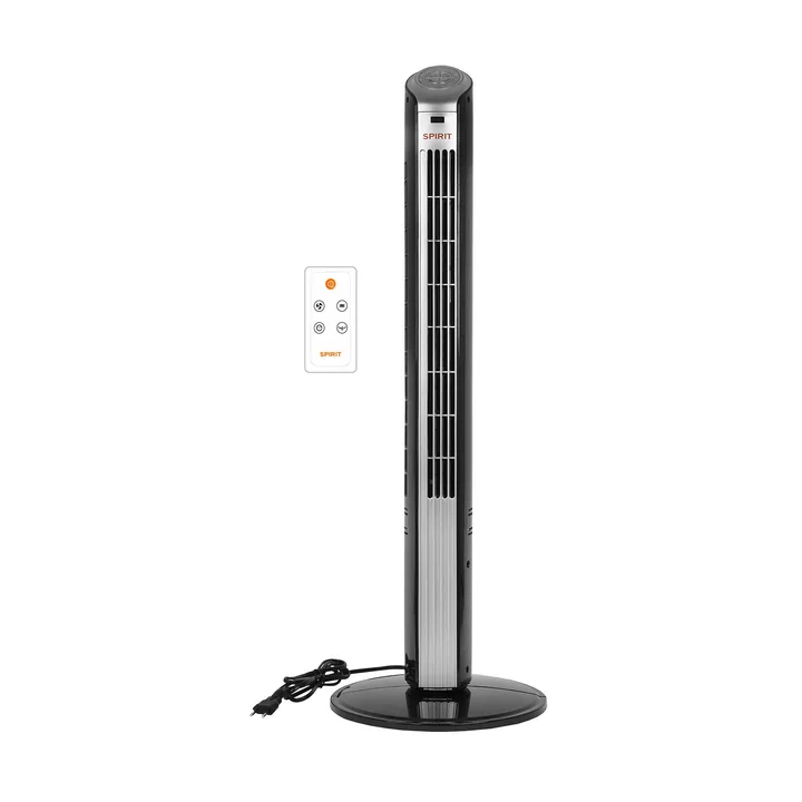 Ventilador Torre Spirit 90cm 127V (110V) Preto e Prata Maxximos Ellegant TS900, imagem 1 de 6