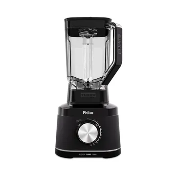 Liquidificador Philco PLQ15A Preto 1500W 12 Velocidades 220V