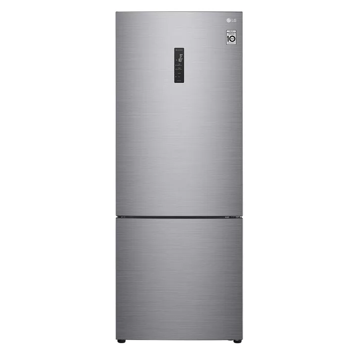 Geladeira Smart LG Frost Free Inverter 451L Inverse Cor Inox Look GC-B569NLL 220v, imagem 1 de 11