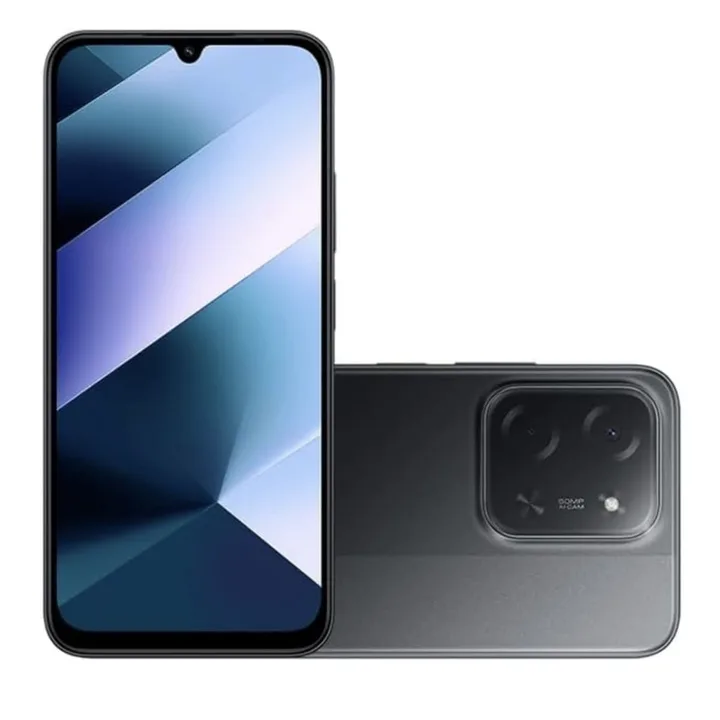 Smartphone Xiaomi Poco C85 4G 8GB RAM 256GB Preto Tela IPS LCD 6,9" 120Hz Câmera 50MP NFC Bateria 6000mAh, imagem 1 de 5