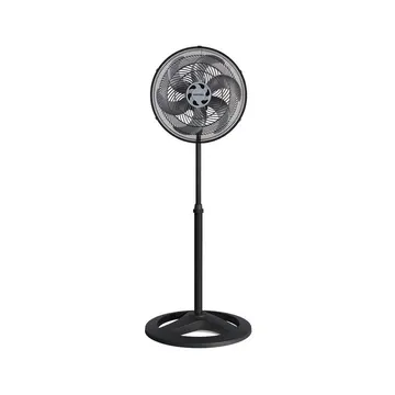 Ventilador de Coluna Ventisol 40cm Turbo 6, 3 Velocidades, 6 Pás, Preto