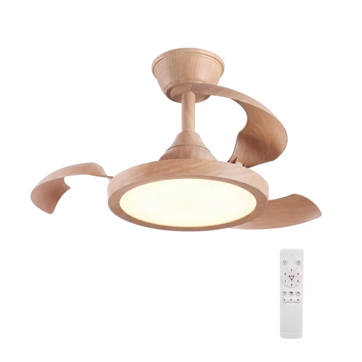 Ventilador de Teto com Controle Remoto Inspire Orbi com Led Integrado 3 Pás 66cm Freijó Bivolt, imagem 1 de 7
