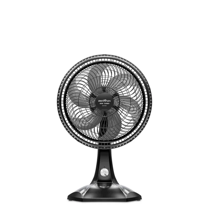 Ventilador de Mesa Britânia BVT301 60W Maxx Force Preto 127V, imagem 1 de 5