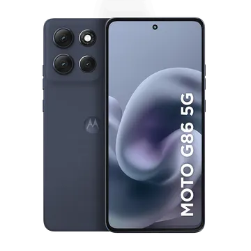 Smartphone Motorola Moto G86 5G 256GB 8GB RAM Tela 6,67" pOLED 1.5K Câmera 50MP Sony IP68 Grafite