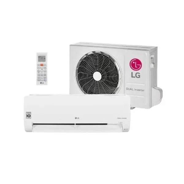 Ar-condicionado Lg Dual Inverter Compact 18.000 Btus Frio Branco S3-q18klqal - 220v, imagem 1 de 7