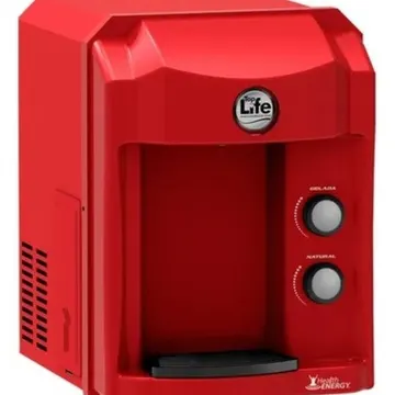 Purificador De Água Alcalina Por Compressor 127v Vermelho