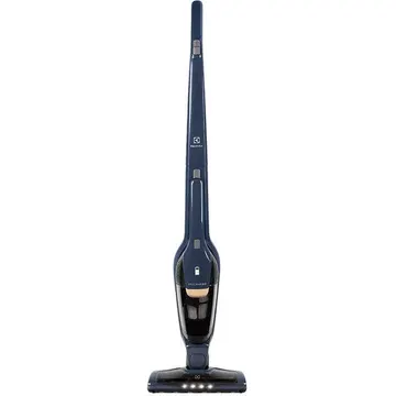 Aspirador De Pó Vertical Sem Fio Electrolux Ergorapido 2 Em 1 Luz Led Até 35 Min Azul (erg25n) Bivolt