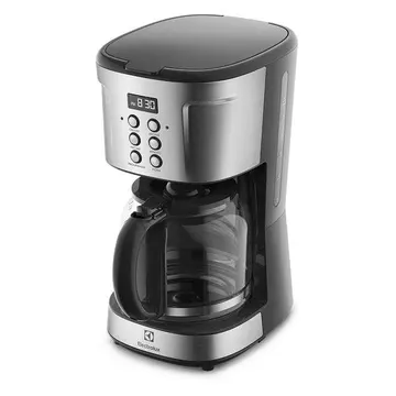 Cafeteira Elétrica Digital 38 Xícaras Experience Programável com Timer Cor Inox ECM30 127V (110V) Electrolux