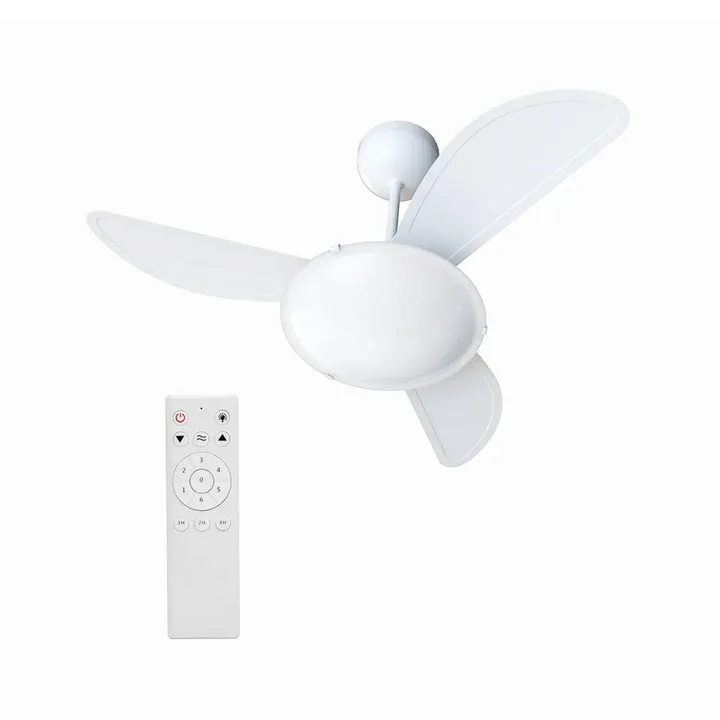 Ventilador De Teto Ventisol Sunny Inverter Com Controle Branco Bivolt, imagem 1 de 5
