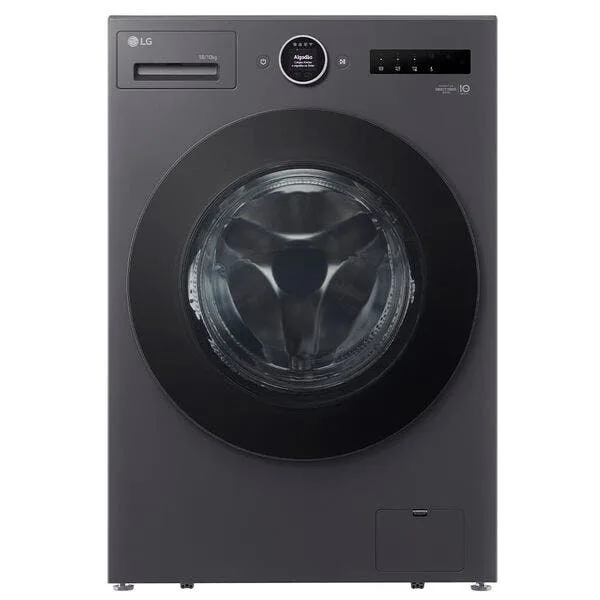 Lava E Seca Lg Smart 18kg Inox Look Com Inteligência Artificial Aidd™ Wd18sv2s6ba, imagem 1 de 10