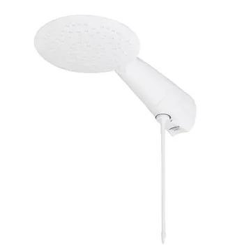 Chuveiro Elétrico Eletrônico 127V (110V) 3500w Branco Redondo com Resistência Blindada Advanced Lorenzetti