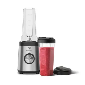 Liquidificador Portátil Electrolux Sport Blender 320w Efficient Inox C/ 2 Garrafas (bse20) 127v