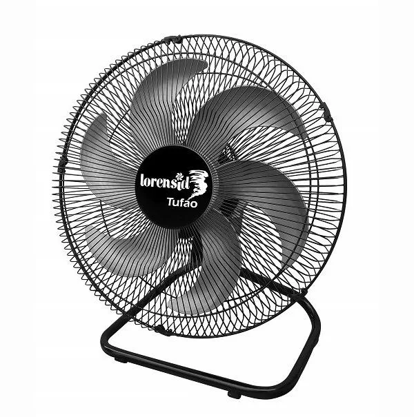 Ventilador De Mesa 50cm Tufão Loren Sid Turbo Preto Aço Bivolt, imagem 1 de 2