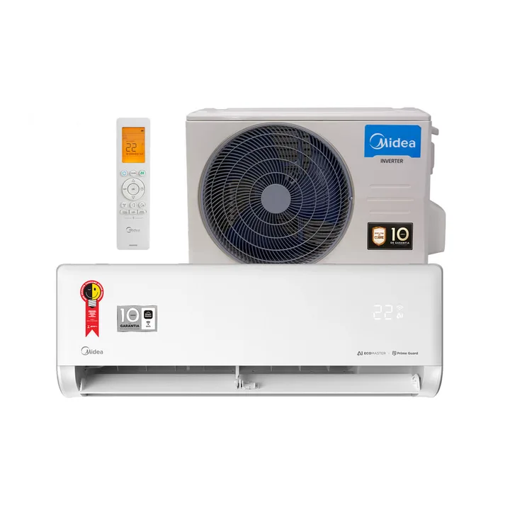 Ar Condicionado Split HW Midea Ai Ecomaster 9.000 BTUs Frio 220V, imagem 1 de 5