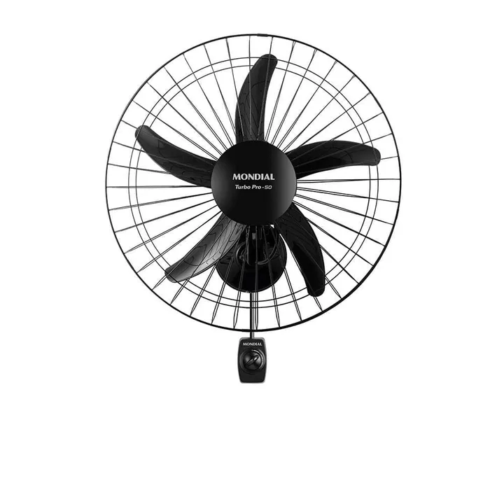 Ventilador De Parede 50cm Mondial Turbo Pro Nvp Com 5 Pás, 3 Velocidades, imagem 1 de 5
